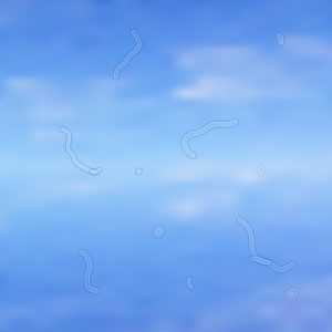 Floaters in the eye, medical symptom in optics